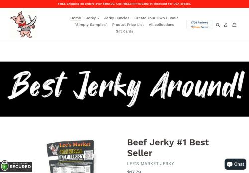 Lees Market Jerky capture - 2024-01-11 01:43:09