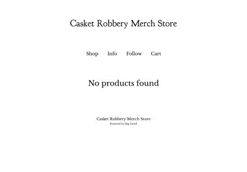 Casket Robbery Merch Store capture - 2024-01-11 03:20:52