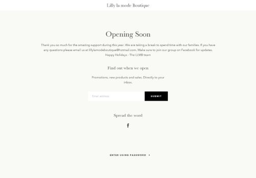 Lilly La Mode Boutique capture - 2024-01-11 06:00:30