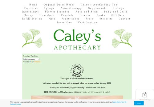 Caleys Apothecary capture - 2024-01-11 08:40:04