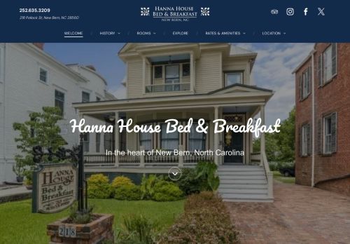 Hannah House Bed & Breakfast capture - 2024-01-11 08:49:12
