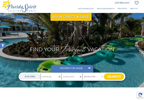 Florida Spirit Vacation Homes capture - 2024-01-11 11:52:47