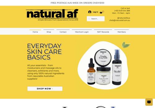 Narural AF Cosmetics capture - 2024-01-11 14:01:45