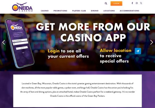 Oneida Casino capture - 2024-01-11 16:34:09