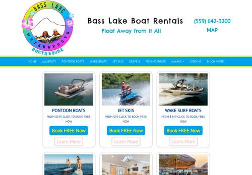 Bass Lake Boat Rentals capture - 2024-01-11 17:04:23