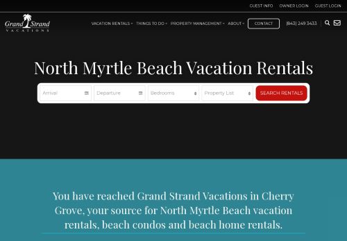 Grand Strand Vacations capture - 2024-01-11 19:19:52