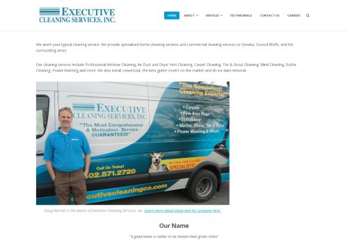 Exective Cleaning Services capture - 2024-01-11 22:31:26