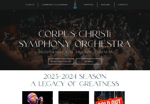 Corpus Christi Symphony Orchestra capture - 2024-01-12 00:42:02