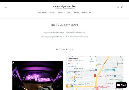 The Consignment Bar capture - 2024-01-12 08:42:14