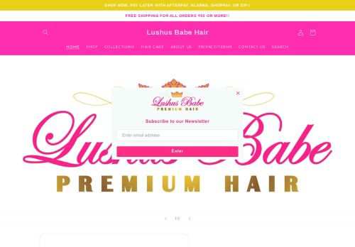 Lushus Babe Premium Hair capture - 2024-01-12 08:48:01
