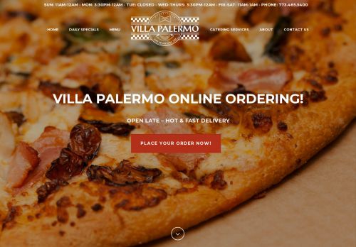 Villa Palermo Pizza capture - 2024-01-12 17:32:21