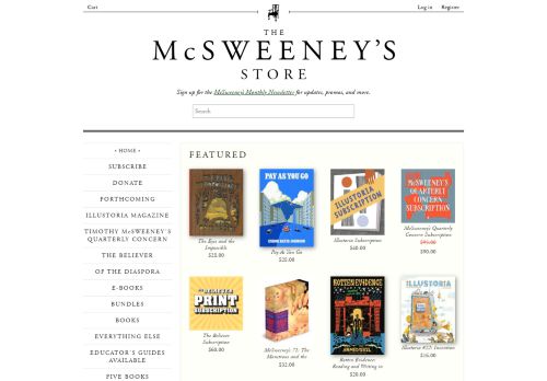 The Mc Sweeneys Store capture - 2024-01-12 17:59:30