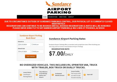 Sundance Airport Parking capture - 2024-01-12 21:29:53