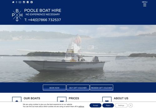 Poole Boat Hire capture - 2024-01-13 11:18:39