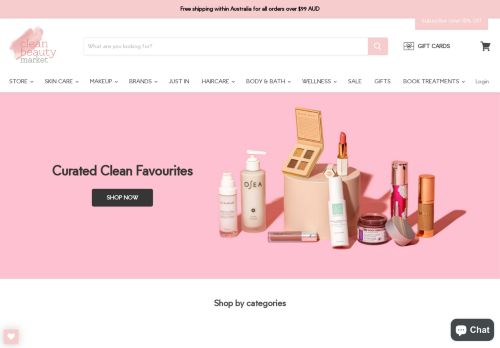 Clean Beauty Market capture - 2024-01-14 04:26:56