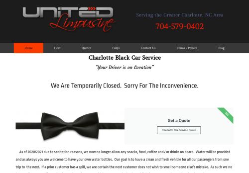 Charlotte Black Car Service capture - 2024-01-14 06:49:19