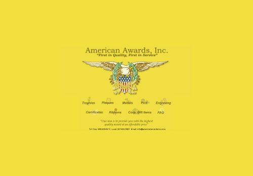 American Awards Inc capture - 2024-01-14 07:36:40