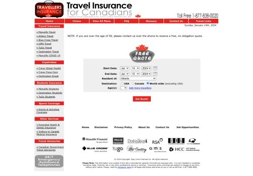 Travel Insurance For Canadias capture - 2024-01-14 14:55:33