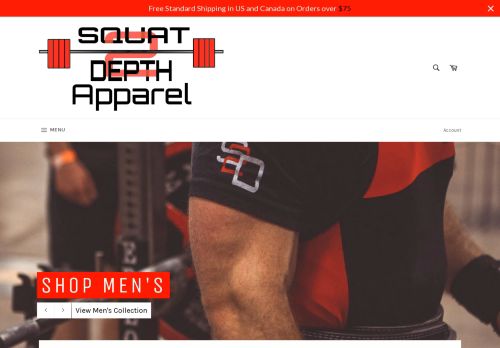 Squat 2 Depth Apparel capture - 2024-01-14 14:57:58