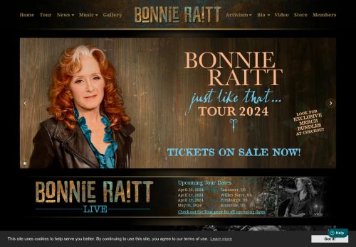 Bonnie Raitt capture - 2024-01-14 21:39:26