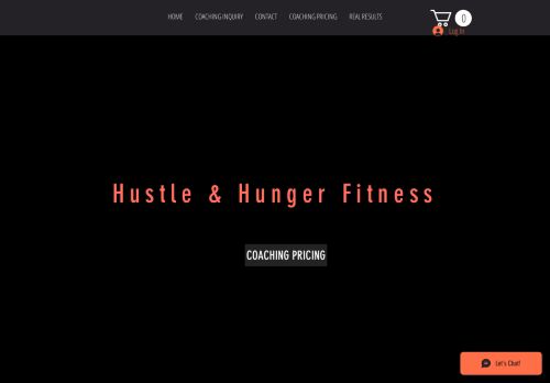 Hustle And Hunger Fitness capture - 2024-01-14 23:46:47