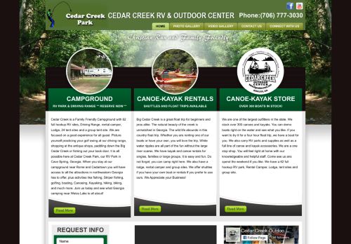 Cedar Creek Outdoor Center capture - 2024-01-14 23:52:33