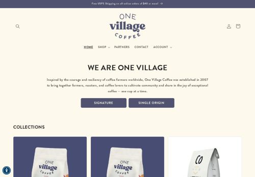 One Village Coffee capture - 2024-01-15 02:27:41