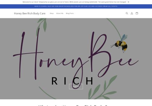 Honey Bee Rich Body Care capture - 2024-01-15 04:51:38