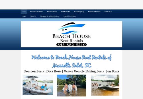 Beach House Boat Rentals capture - 2024-01-15 05:15:20