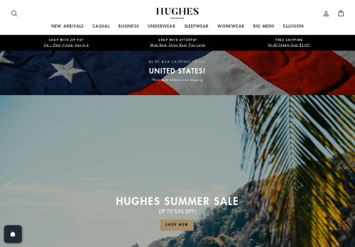 Hughes Menswear capture - 2024-01-15 08:11:17