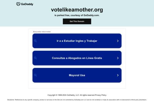 Vote Like A Mother capture - 2024-01-15 14:07:42