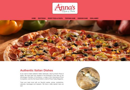 Annas Pizza & Pasta capture - 2024-01-15 15:35:28