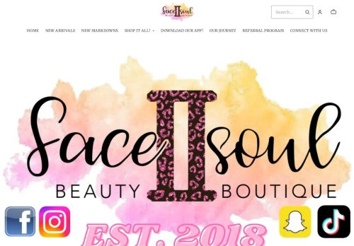 Face 2 Soul Beauty Boutique capture - 2024-01-15 15:53:53