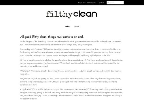 Filthy Clean capture - 2024-01-15 20:05:11
