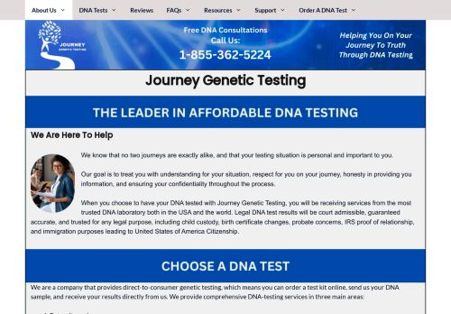 Journey Genetic Testing capture - 2024-01-16 01:41:09