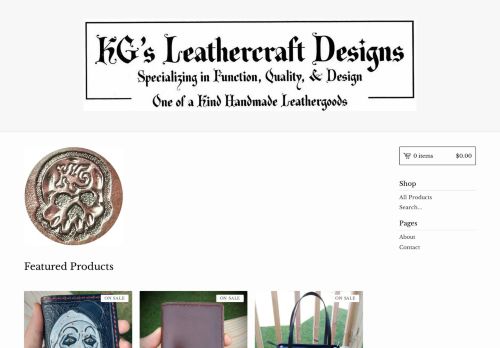 KGs Leathercraft Designs capture - 2024-01-16 05:37:58