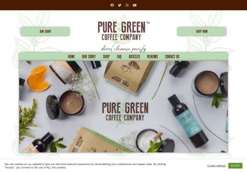 Pure Green Coffee Company capture - 2024-01-16 09:05:05