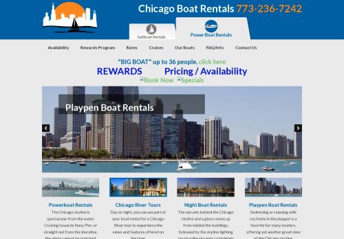 Chicago Boat Rentals capture - 2024-01-16 12:45:40