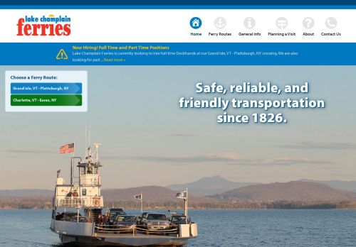 Lake Champlain Ferries capture - 2024-01-16 15:31:44