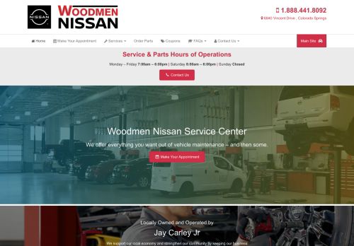 Nissan Of Woodmen Services Center capture - 2024-01-17 00:51:17