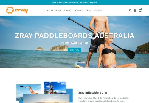 Zray Paddleboards Australia capture - 2024-01-17 09:45:14