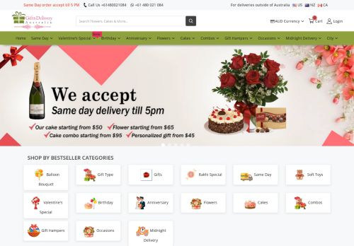 Gift Delivery Australia capture - 2024-01-17 14:04:29