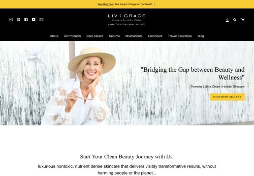 Liv And Grace Skincare capture - 2024-01-17 14:06:18