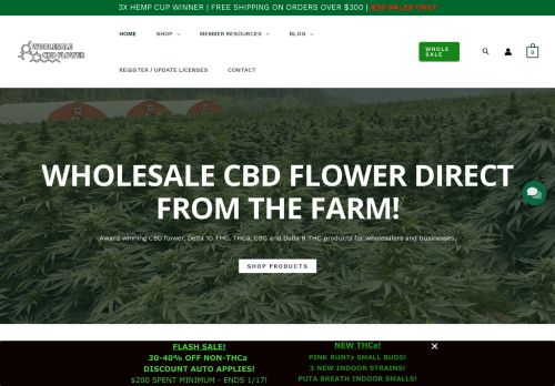 Wholesale Cbd Flower capture - 2024-01-17 15:20:24