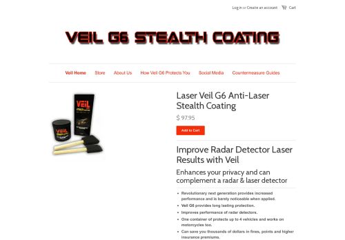 Veil G5 Stealth Coating capture - 2024-01-17 17:05:40