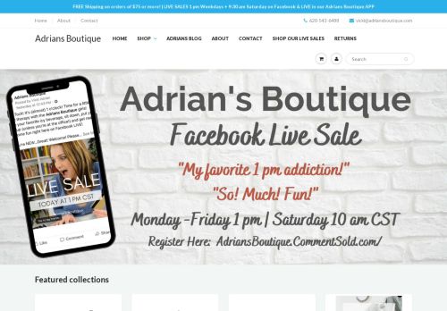 Adrians Boutique capture - 2024-01-17 18:25:13