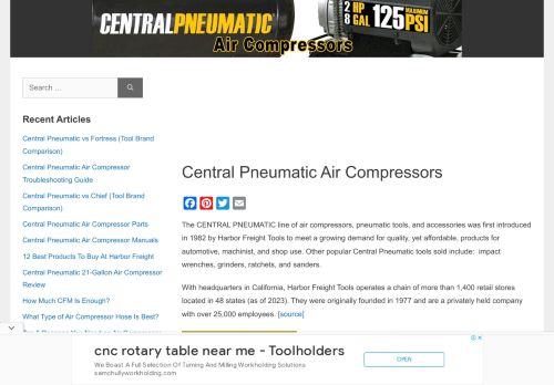 Central Pneumatic Air Compressors capture - 2024-01-17 19:03:44