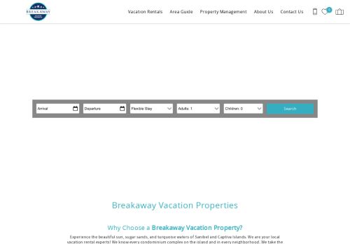 Break Away Vacation Rentals capture - 2024-01-17 19:52:33