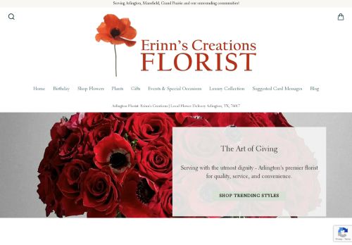 Erinns Creations Florist capture - 2024-01-18 01:55:15