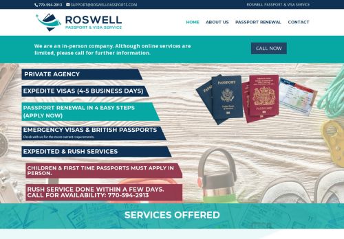 Roswell Passport & Visa Service capture - 2024-01-18 03:56:13